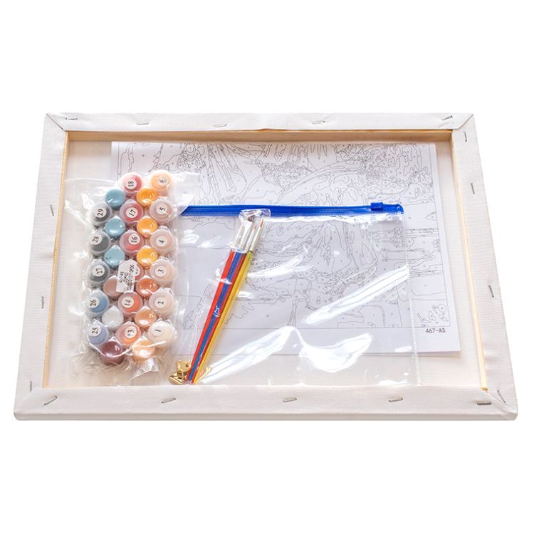 Картина по номерам «Сокровища» — картинка 3