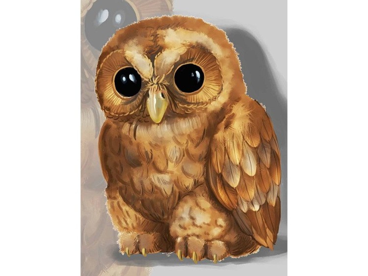 Фигурка для раскрашивания «Совенок» — картинка 3