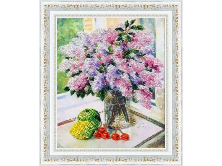 Набор вышивки бисером «Майская сирень» — картинка 2