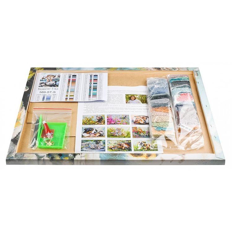 Алмазная вышивка «Ирбис» — картинка 3