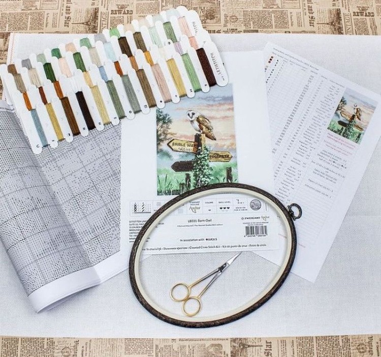 Набор для вышивания «Barn Owl» — картинка 2