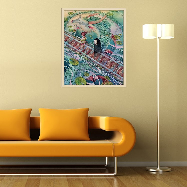 Картина по номерам «Унесенные призраками» — картинка 4