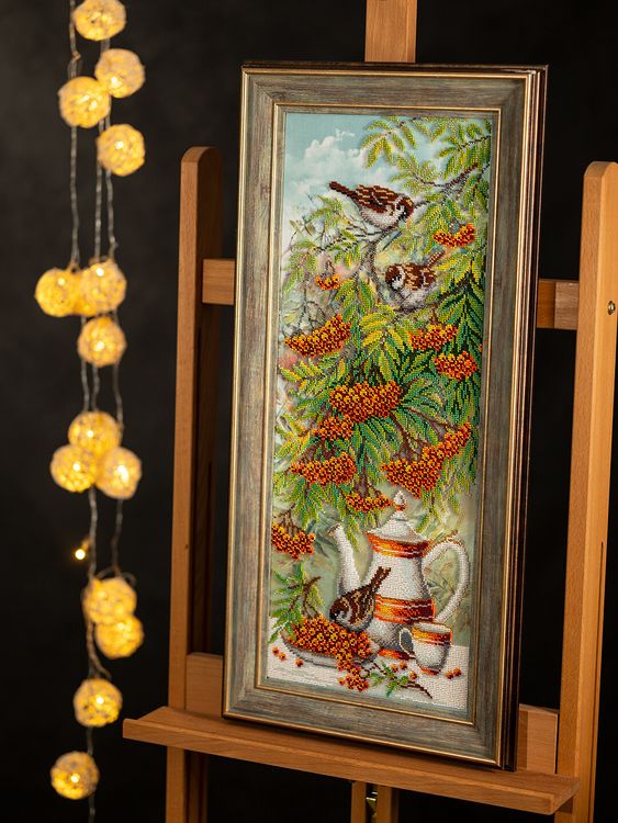 Набор для вышивания «Рябиновая акварель» — картинка 5