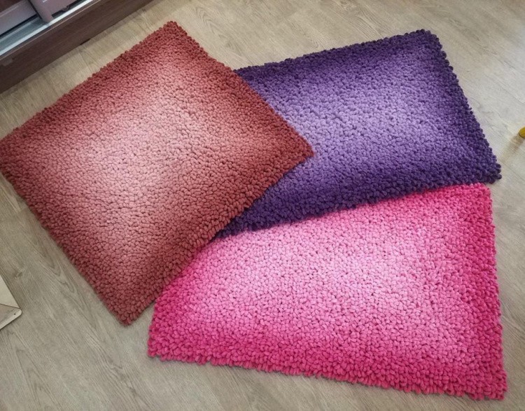 Пряжа ALIZE Puffy Fine Ombre Batik (7266), темно-синий, 5 шт. по 500 г — картинка 2