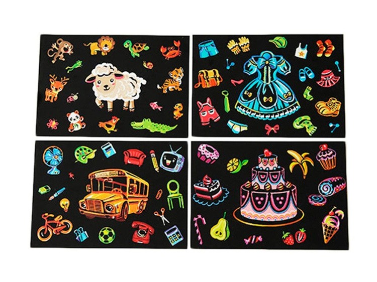 Набор скретч-открыток «Goods» (цветные) — картинка 2