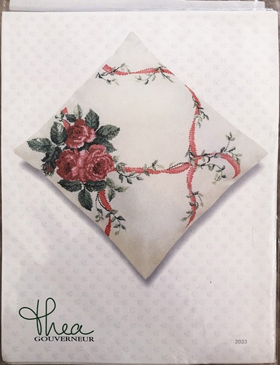 Набор для вышивания «Подушка с розами» — картинка 3