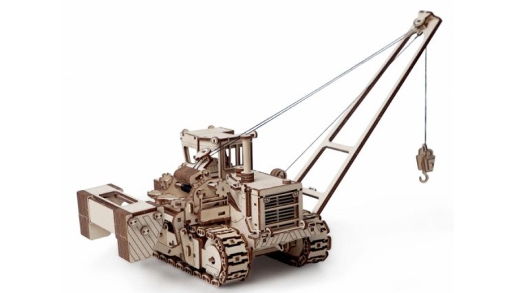 Конструктор из дерева «Трубоукладчик», Lemmo — картинка 4