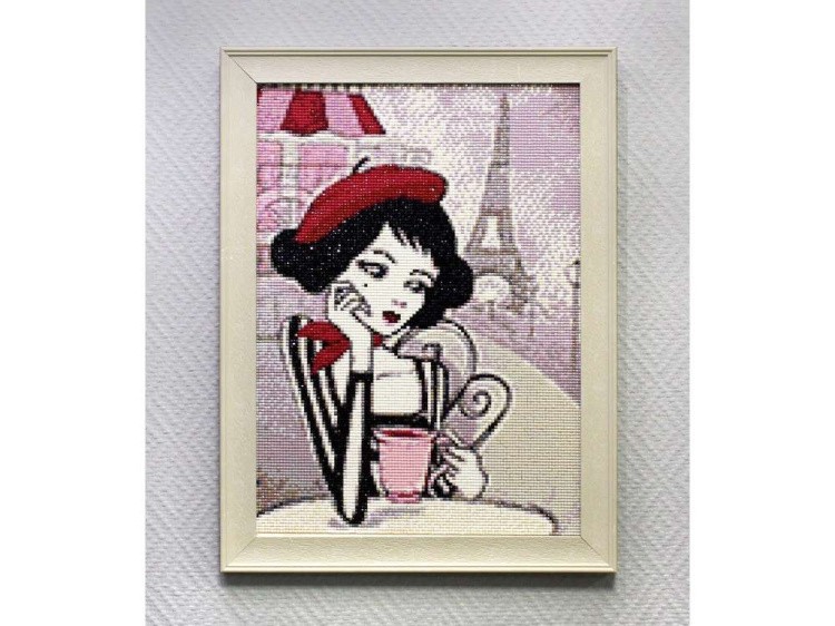 Алмазная вышивка «Город любви» — картинка 3