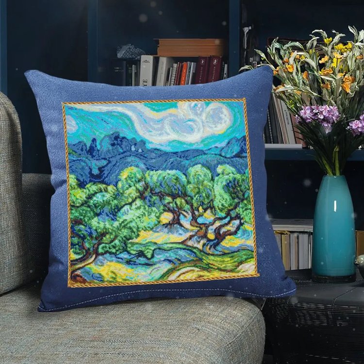 Набор для вышивания «Оливковые деревья» — картинка 6