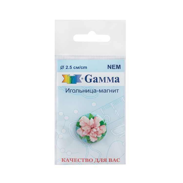 Игольница-магнит «Акварельный цветок» — картинка 4