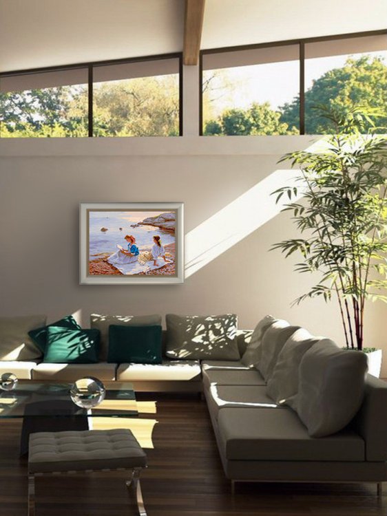 Картина по номерам «На берегу Балтийского моря» — картинка 8