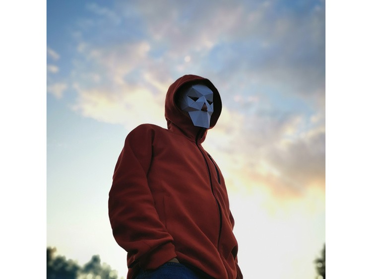 Бумажная модель для склеивания Набор масок для взрослых, 5 шт. — картинка 6