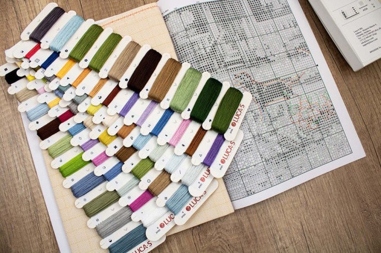 Набор для вышивания «Дом Шале у озера» — картинка 4