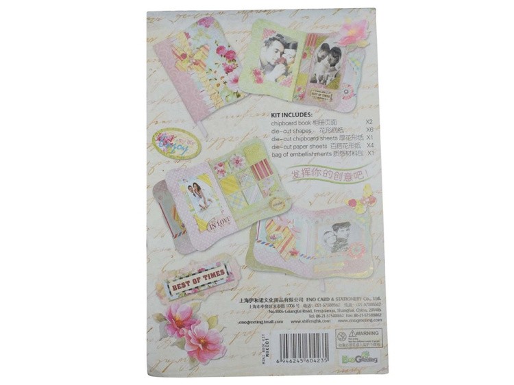 Набор для скрапбукинга «Розочки на голубом - Фотоальбом mini» — картинка 5