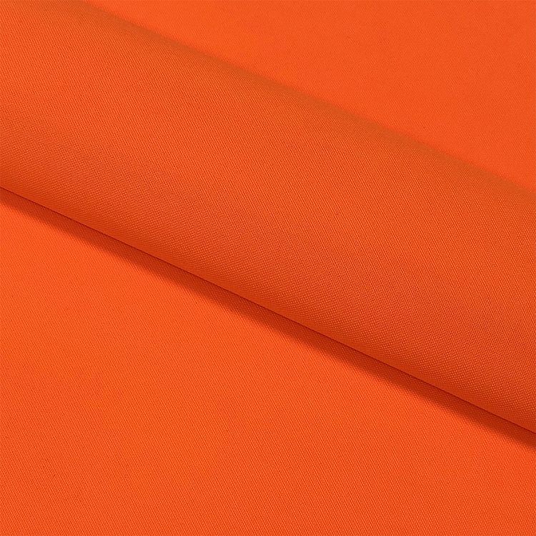 Ткань габардин, 1 м х 150 см, 150 г/м², цвет: оранжевый неон, TBY — картинка 3