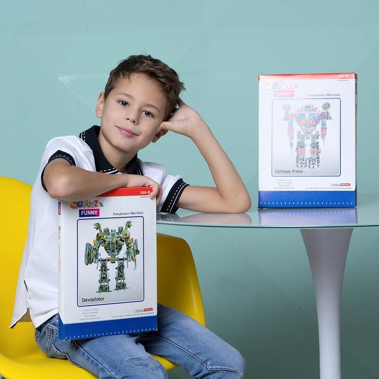 3D-пазлы «Робот. Кибер-молния», FUNNY — картинка 2