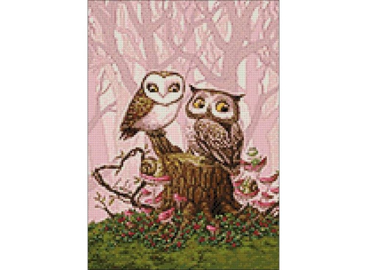 Алмазная вышивка «Лесные фантазии» — картинка 2