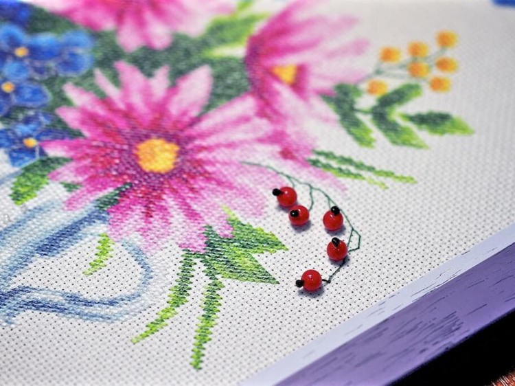 Набор для вышивания «Цветочный чай» — картинка 6