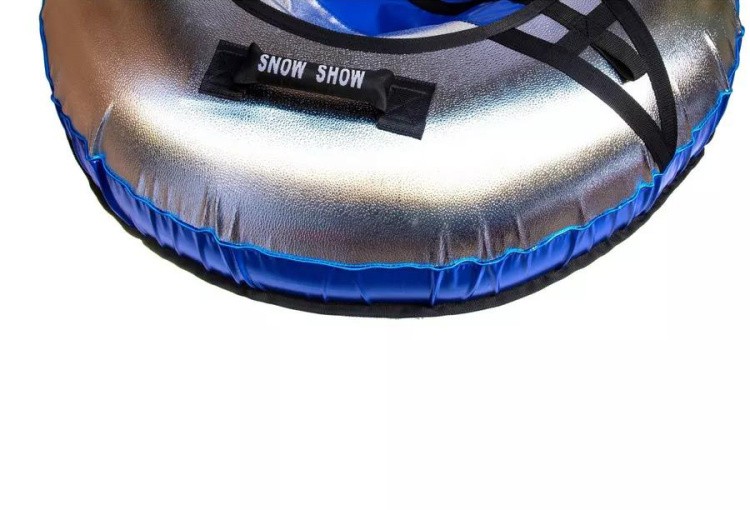 Детская зимняя ватрушка тюбинг для катания 105 см — картинка 6