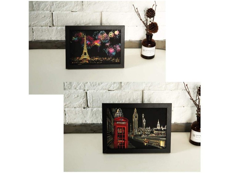 Набор скретч-открыток «Europe» (цветные) — картинка 7