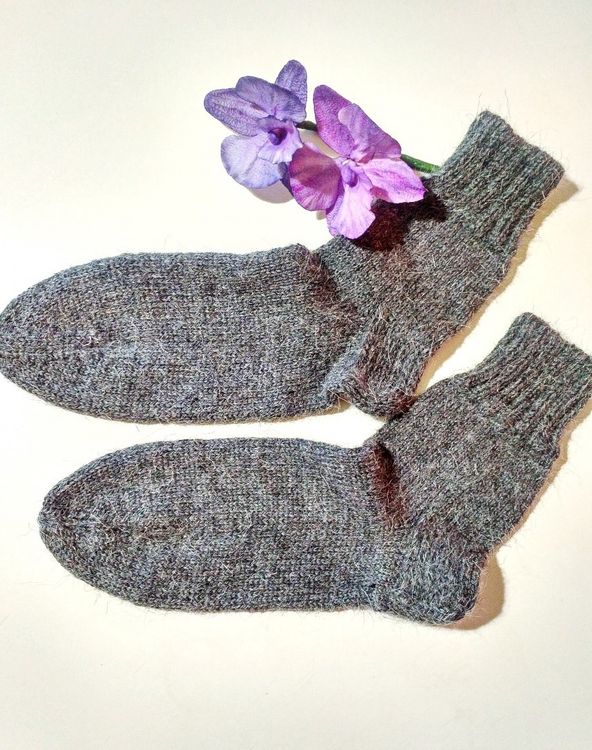 Пряжа Семеновская Granny`s sock N (574), темный натуральный 5 шт. по 100 г — картинка 2