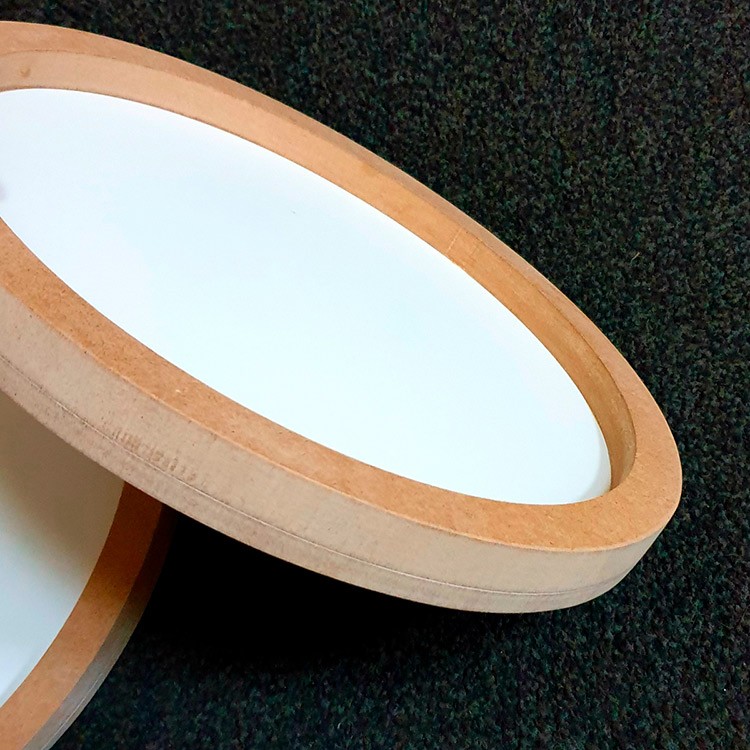 Двусторонняя круглая основа для картины на подрамнике 1,6 см, d 30 см, ResinArt — картинка 2