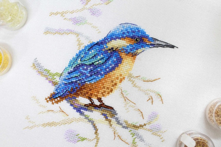 Набор для вышивания «Пернатый наблюдатель» — картинка 4