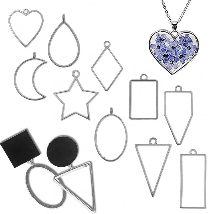 Набор металлических молдов под серебро, 10 элементов — картинка 2