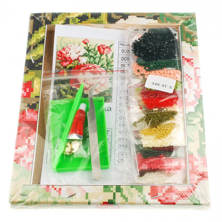 Алмазная вышивка «Цветущий куст» — картинка 3