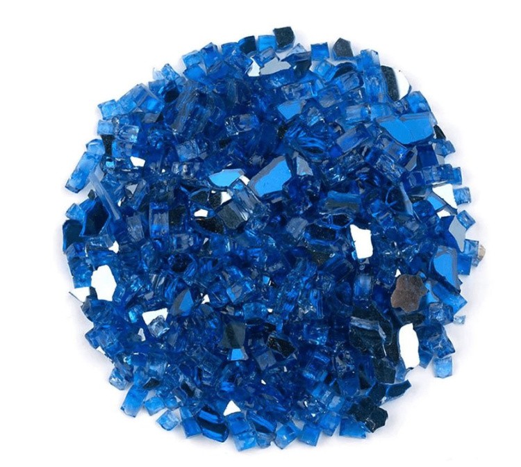Стеклянная крошка Premium Sapphire, 500г — картинка 2