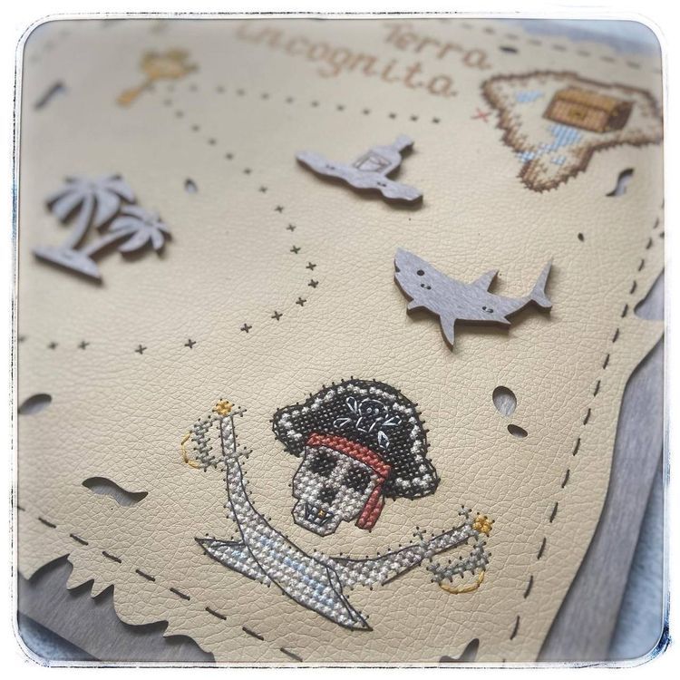 Комплект для создания интерьерного панно «Terra incognita» — картинка 4