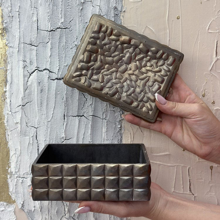 Силиконовый молд - Шкатулка №10, 15,5x12,5 см, 1 шт. — картинка 5