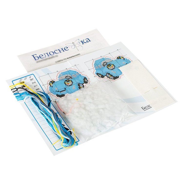 Набор для вышивания «Брелок. Машинка» — картинка 2