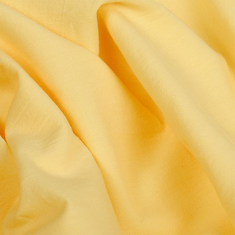 Ткань Хлопок крэш, 5 м х 150 см, 90 г/м², цвет: желтый, TBY — картинка 4