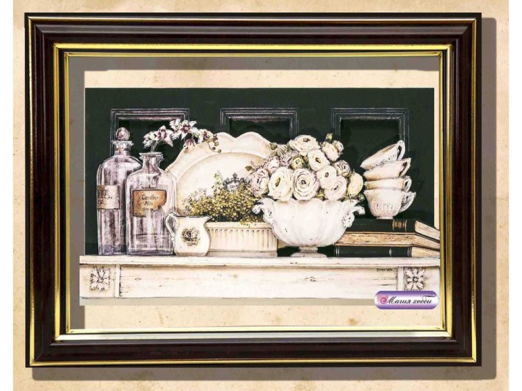 Рамка-аквариум с прозрачным дном для папертоли — картинка 3