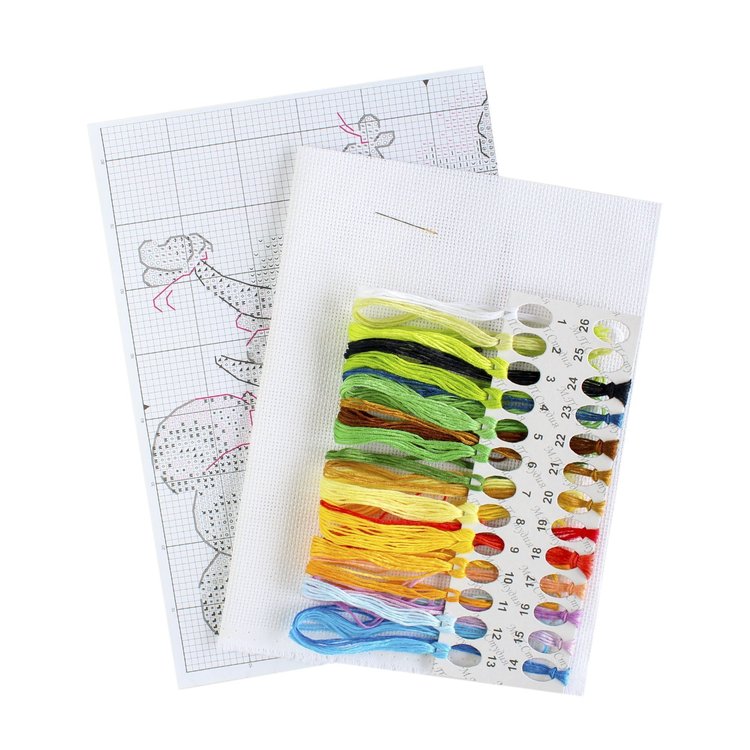 Набор для вышивания «На цветущем лугу» — картинка 5