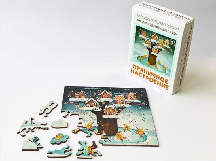 Фигурный пазл «Пряничное настроение» — картинка 2