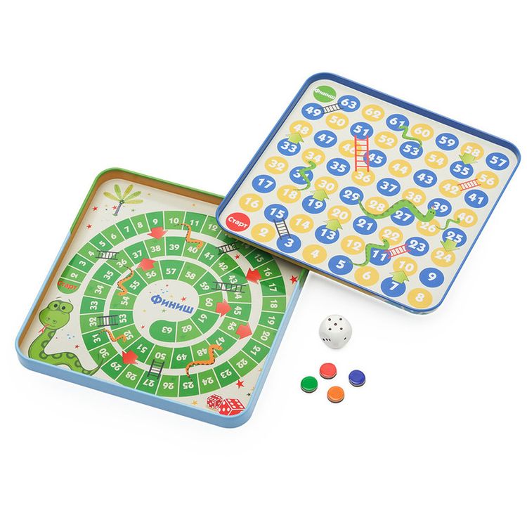 Магнитная игра «Змеи и лестницы» — картинка 2