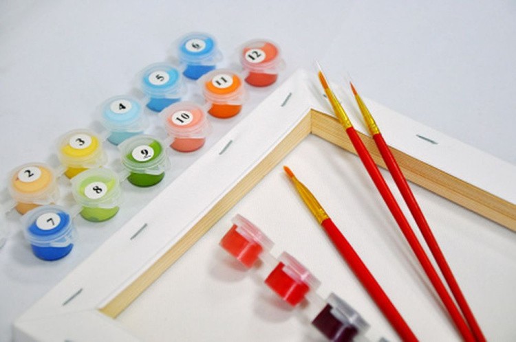 Картина по номерам «Морковка-космолет» — картинка 2