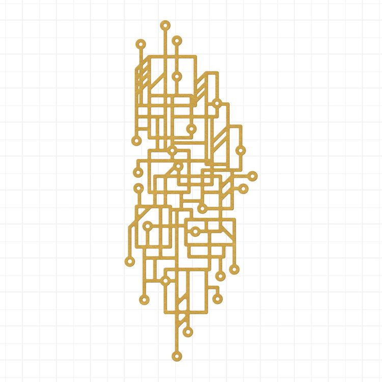 Нож для вырубки «Микросхема», 4,2x10,3 см, Mr.Painter — картинка 2