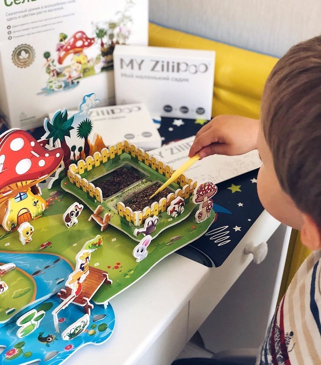 3Д пазл Сельский пейзаж — картинка 3