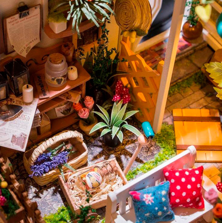 Набор для создания миниатюры (румбокс) «Сад» — картинка 8