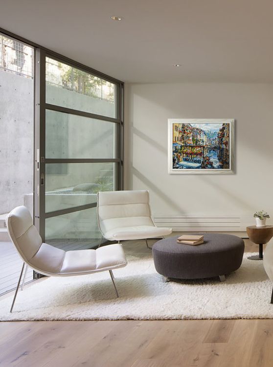 Алмазная вышивка «Франция. Плотина на реке Тиу» — картинка 7