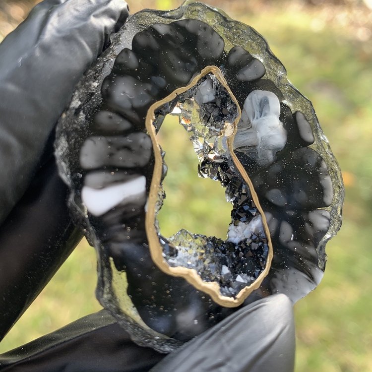 Силиконовый молд - Друза #3 от Ancella, 36x20x8мм — картинка 3