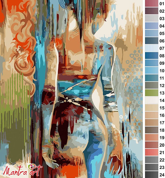 Картина по номерам «Силуэт» — картинка 2