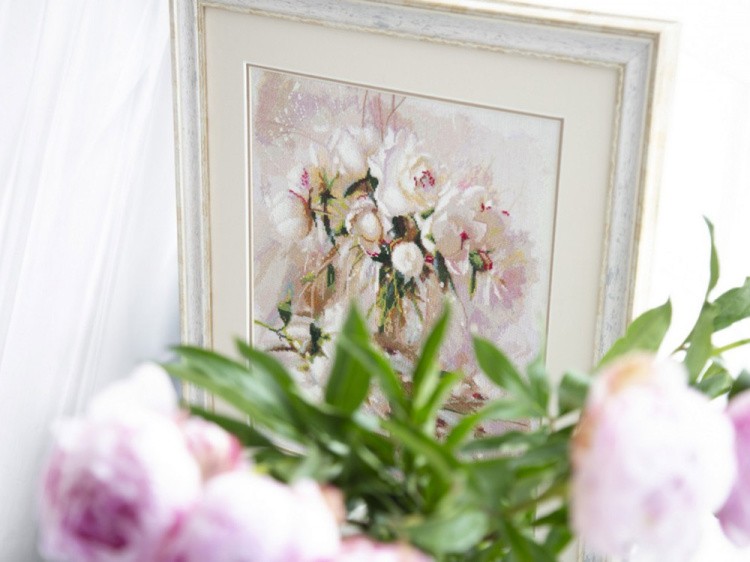 Набор для вышивания «Воздушные пионы» — картинка 4