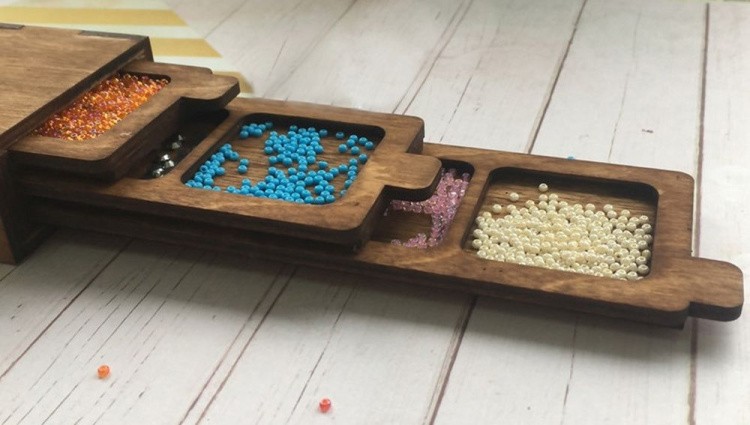 Органайзер для бисера «3-х ярусный» — картинка 3