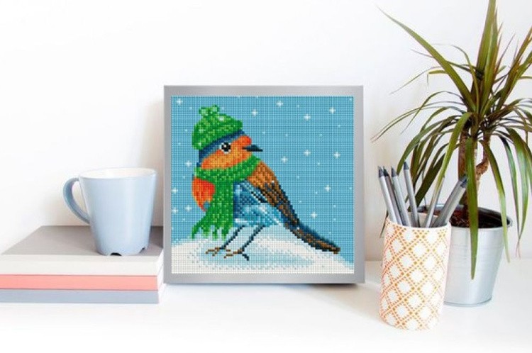 Алмазная вышивка «Снежная зима» — картинка 6