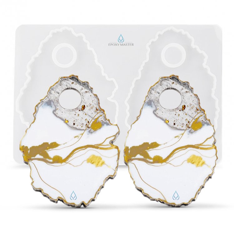 Силиконовый молд Epoxy Master палетка для макияжа, 20х13 см — картинка 2