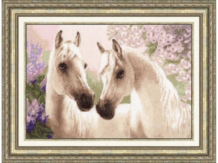 Набор для вышивания «Арабские скакуны» — картинка 2